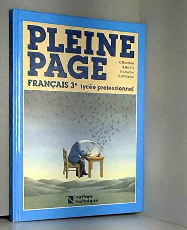 Pleine page 3e, élève