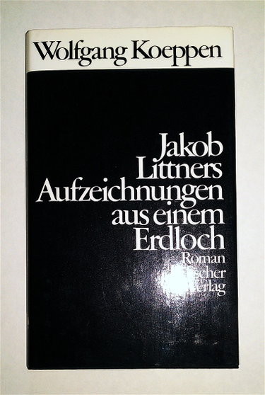 Couverture de Jakob Littners Aufzeichnungen aus einem Erdloch