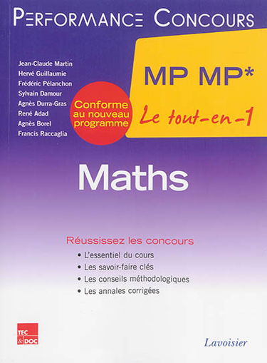 Maths MP MP* : 2e année