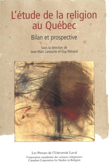 L ETUDE DE LA RELIGION AU QUEBEC