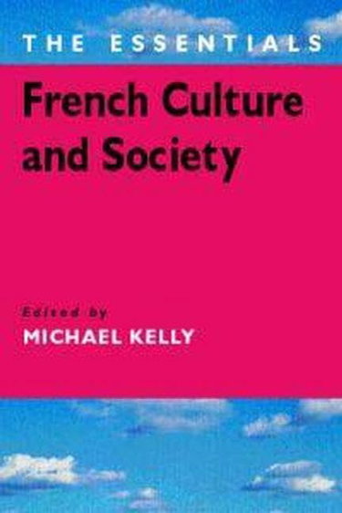 Couverture de French Culture and Society: The Essential Glossary