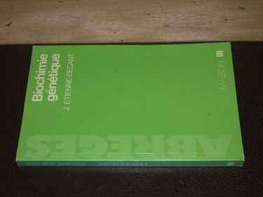 Biochimie génétique