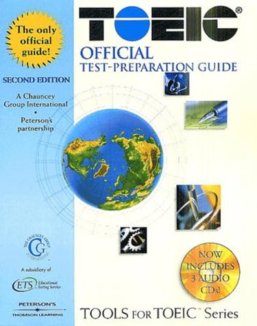 Couverture de Toeic official test-preparation guide