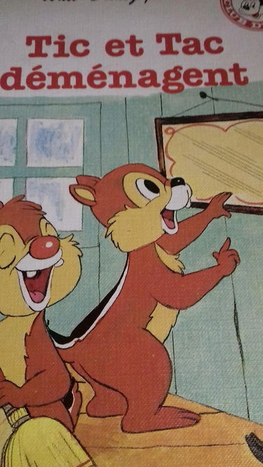 Tic et Tac déménagent (Club du livre Mickey)