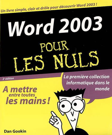 Word 2003 pour les nuls