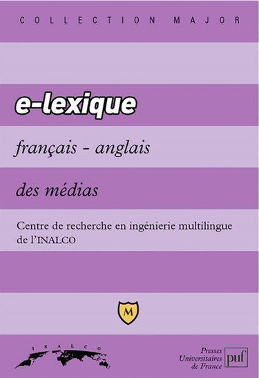 E-lexique français-anglais des médias