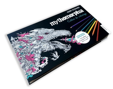 Couverture de Coffret de Coloriage Mythomorphia