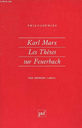 Karl Marx, Les Thèses sur Feuerbach