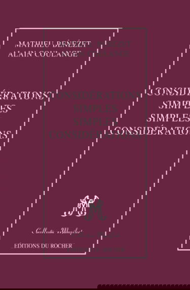 Considérations simples, simples considérations