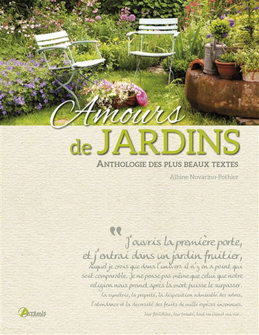 Couverture de Amours de jardins : anthologie des plus beaux textes