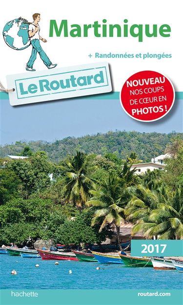 Couverture de Martinique : 2017 : + randonnées et plongées ! par Philippe Gloaguen