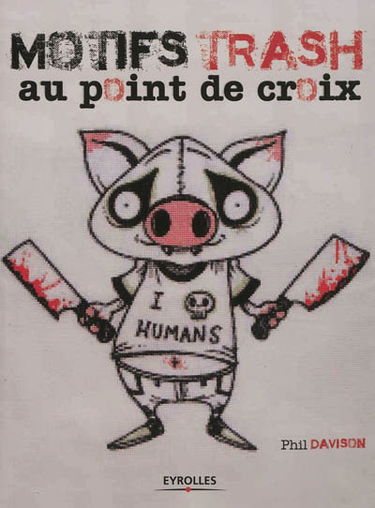 Motifs trash au point de croix