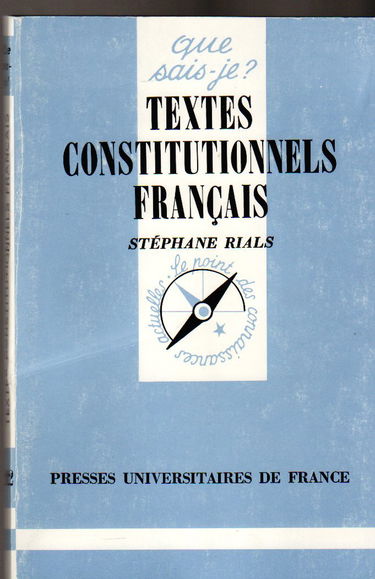 Textes constitutionnels français