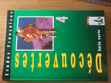 Couverture de Etudes Francaises. Decouvertes 4. Serie verte. Schülerbuch.
