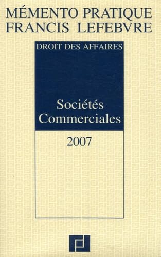 Sociétés Commerciales: Droit des affaires