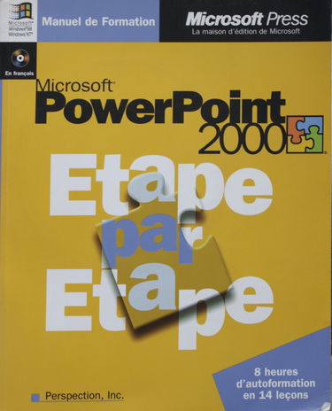 Microsoft PowerPoint 2000 étape par étape (avec CD-Rom)