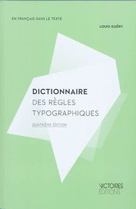 Dictionnaire des règles typographiques