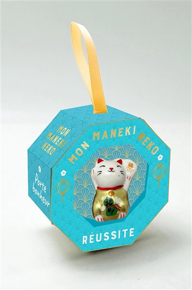 Mon maneki-neko porte-bonheur : réussite