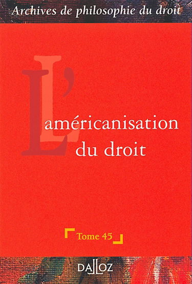 L'américanisation du droit