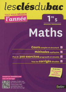 Maths 1re S : nouveau programme