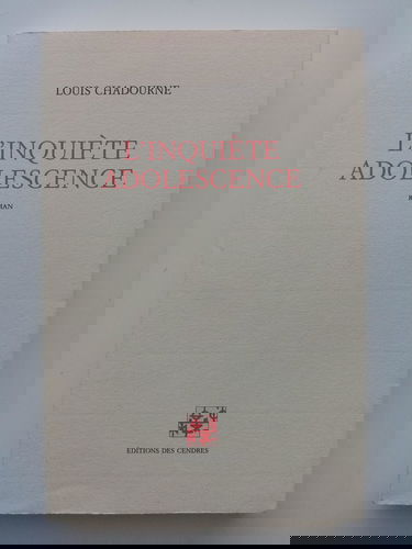 L'inquiète adolescence