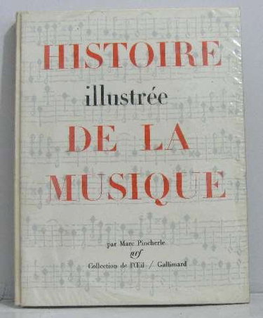 Couverture de Histoire illustrée de la musique