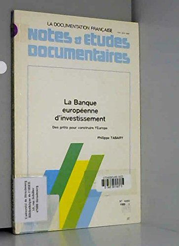 La banque europeenne d'investissement