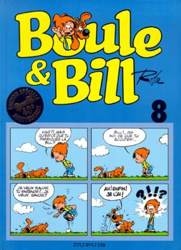 BOULE & BILL TOME 8.: Edition spéciale 40ème anniversaire