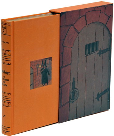 Couverture de Harry Potter et la chambre des secrets par J.K. Rowling
