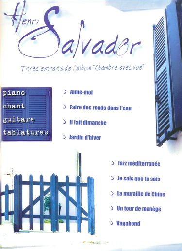 Salvador henri chambre avec vue p /chant/tab