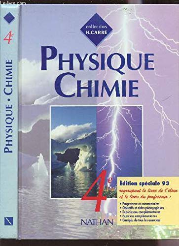 Physique Chimie 4e