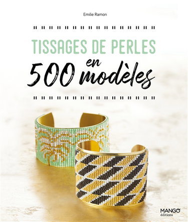 Couverture de Tissages de perles en 500 modèles