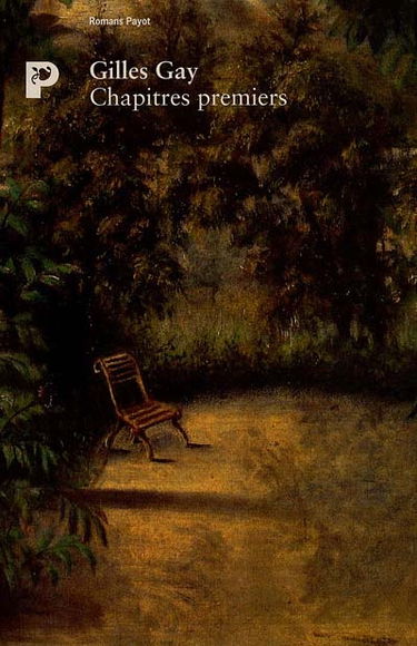 Chapitres premiers : le frisson du départ