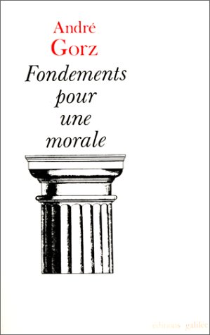 Couverture de Fondements pour une morale