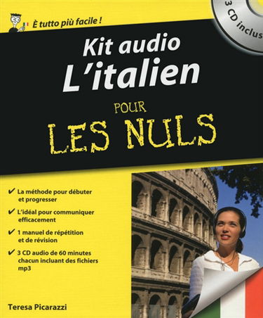 L'italien pour les nuls : kit audio