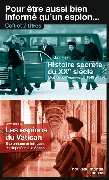 Pour être aussi bien informé qu'un espion... : coffret 2 titres