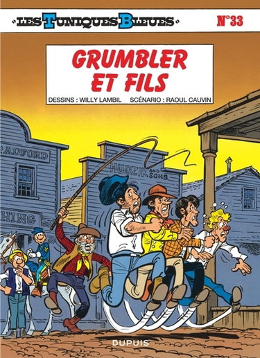 Couverture de Les Tuniques bleues. Vol. 33. Grumbler et fils