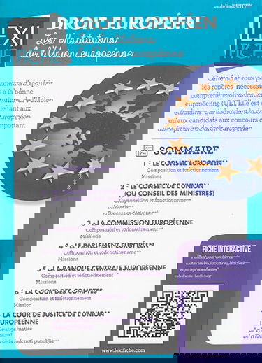 Droit européen : les institutions de l'Union européenne