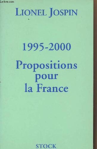1995-2000, propositions pour la France