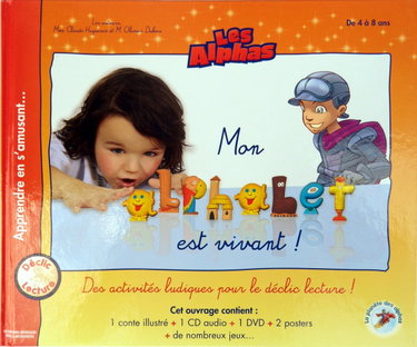 Couverture de Livre Mon alphabet est vivant !