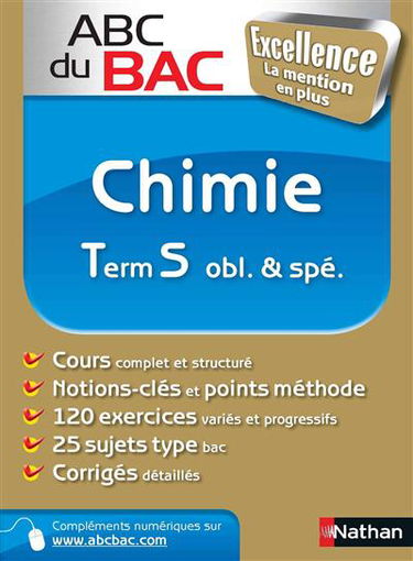 Chimie : term S obl. & spé.