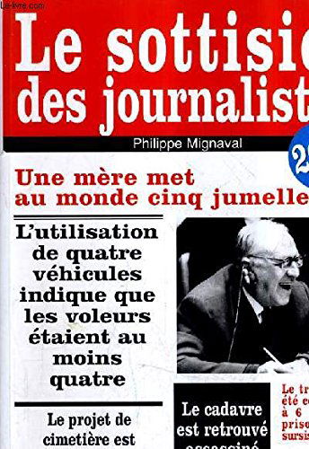 Le sottisier des journalistes 2002