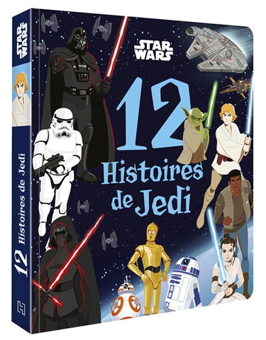 Couverture de Star Wars : 12 histoires à travers la galaxie par Collectif