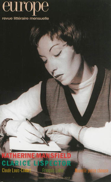 Europe, n° 1003-1004. Katherine Mansfield. Clarice Lispector