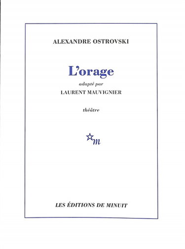 Couverture de L'orage