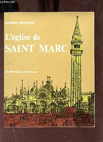 Couverture de L'eglise de saint marc