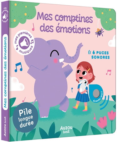 Couverture de Mes comptines des émotions