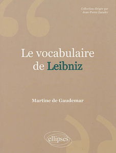 Le vocabulaire de Leibniz