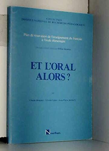 Et l'oral alors ?