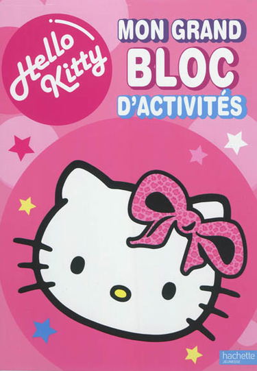 Mon grand bloc d'activités Hello Kitty